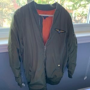 Bomber jacket size medium in women’s
